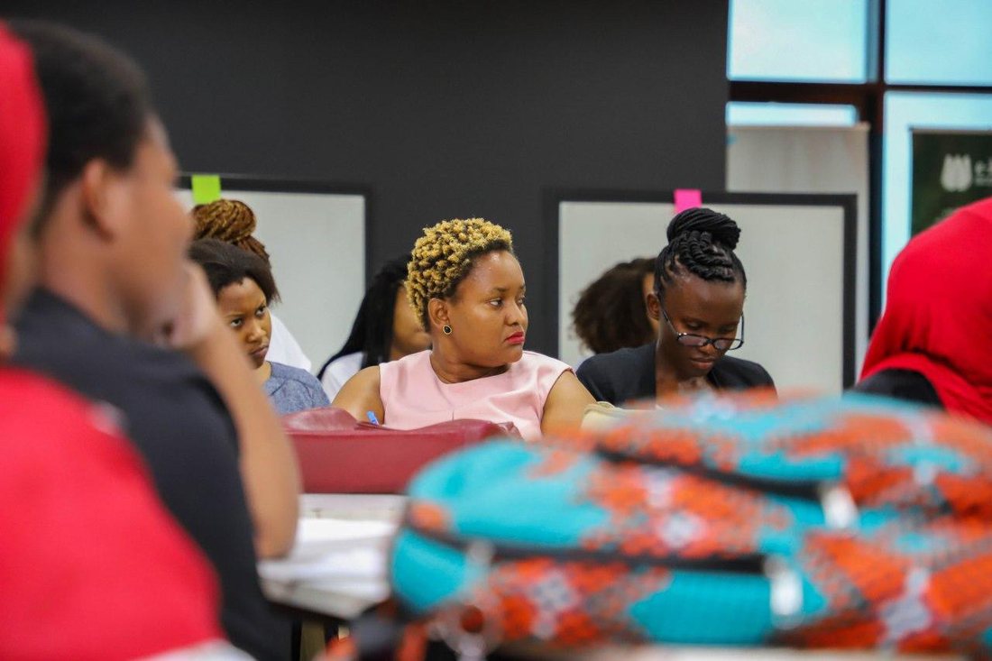 SheFound entrepreneurs during a training session