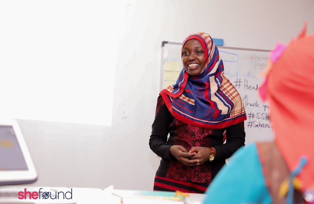 A SheFound training session in Dar es Salaam