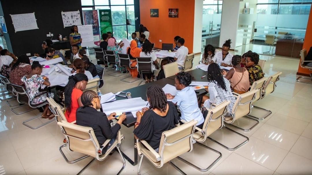 A SheFound workshop in session in Dar es Salaam